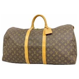 Louis Vuitton-Louis Vuitton Keepall 55-Brown
