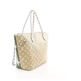 Louis Vuitton-Louis Vuitton Neverfull MM-Khaki