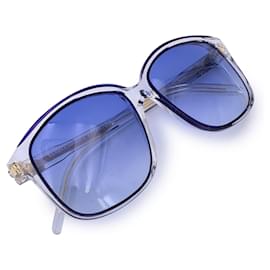 Autre Marque-Sandra Gruber Vintage White Blue Sunglasses SAINT TROPEZ 54/20-White