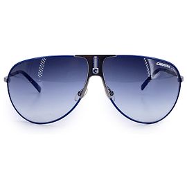 Carrera Óculos de sol aviador de metal azul e prata BACK 80S 6 67/10 Azul