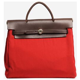 Hermès Red vintage 2003 Herbag Red