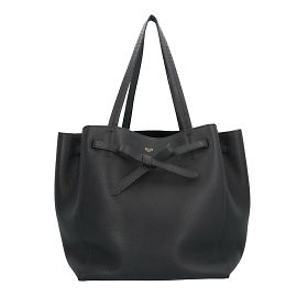 Céline Celine Cabas Phantom Small Tote Bag Black