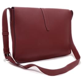 Hermès-Hermes Steve Light Shoulder Bag-Red