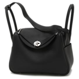 Hermès-Hermes Lindy 26 Shoulder Bag-Black