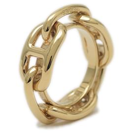 Hermès-Hermes Legato Scarf Ring-Golden