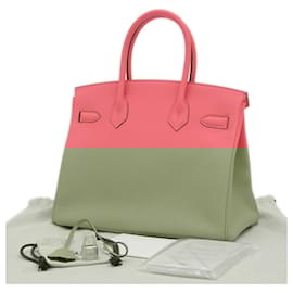 Hermès-Hermes Birkin 30 Handbag in Rose Azalee-Pink