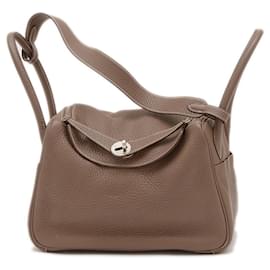 Hermès-Hermes Lindy 26 Shoulder Bag-Taupe