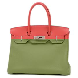 Hermès-Hermes Birkin 30 Handbag in Rose Jaipur-Pink