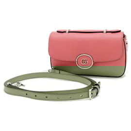 Gucci-Gucci Petit GG Mini Shoulder Bag-Pink