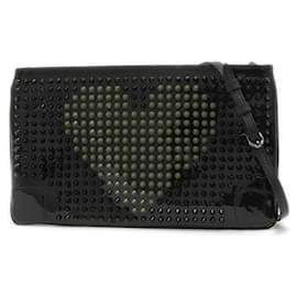 Christian Louboutin-Christian Louboutin Rubi Posh Valentine 2WAY Bag-Black,Pink
