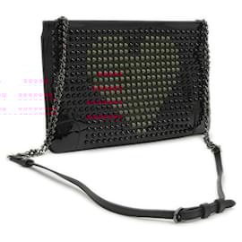 Christian Louboutin-Christian Louboutin Rubi Posh Valentine 2WAY Bag-Black,Pink