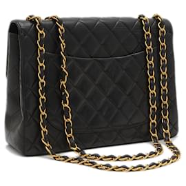 Chanel-Chanel Deca Matelasse 30 Chain Shoulder Bag-Black