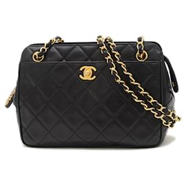Chanel-Chanel Matelasse Chain Shoulder Bag-Black