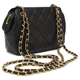 Chanel-Chanel Matelasse Chain Shoulder Bag-Black