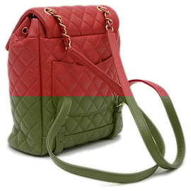 Chanel-Chanel Matelasse Mini Backpack-Red