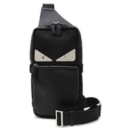 Fendi-Fendi Monster Body Bag-Black