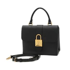 Louis Vuitton-Louis Vuitton Epi Rocky BB 2WAY Shoulder Bag-Black
