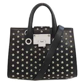 Jimmy Choo-Jimmy Choo Studded Handbag-Black