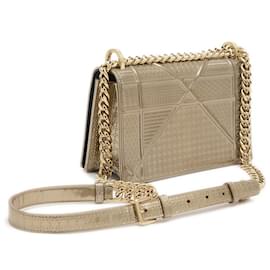 Christian Dior-Christian Dior Diorama Chain Shoulder Bag-Golden