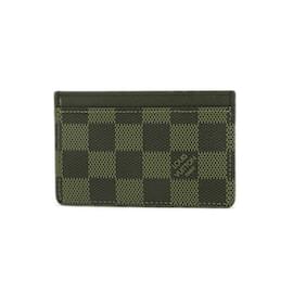 Louis Vuitton-Estojo para cartões em lona Damier Louis Vuitton-Damier ebene