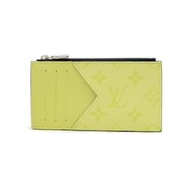 Louis Vuitton-Porta-moedas e cartão Taiga Rama da Louis Vuitton-Monograma