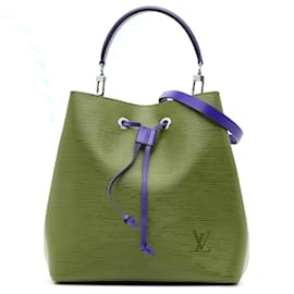 Louis Vuitton-Louis Vuitton Red Epi NeoNoe MM-Red,Blue