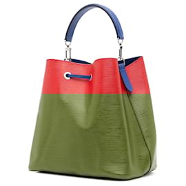 Louis Vuitton-Louis Vuitton Red Epi NeoNoe MM-Red,Blue