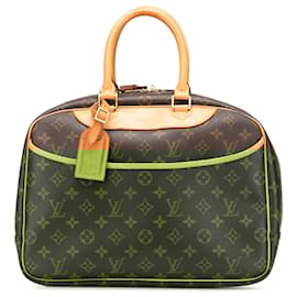 Louis Vuitton-Louis Vuitton Monograma Marrom Deauville-Marrom