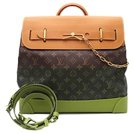 Louis Vuitton-Steamer PM Monograma Marrom Louis Vuitton-Marrom