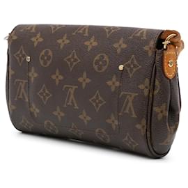 Louis Vuitton-Louis Vuitton Monograma Favorito PM Marrom-Marrom