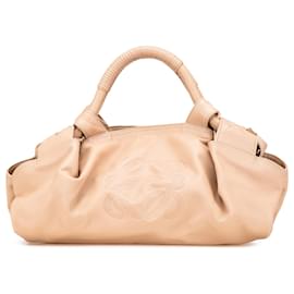 Loewe-LOEWE Brown Nappa Aire-Brown,Beige