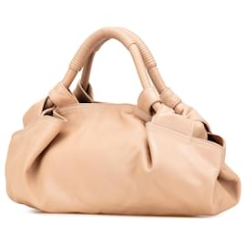 Loewe-LOEWE Brown Nappa Aire-Brown,Beige