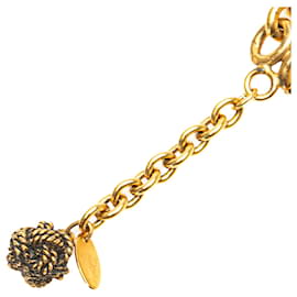 Chanel-Chanel Gold Gold Plated Coin Medallion Belt-Golden