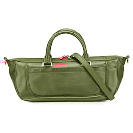 Louis Vuitton-Louis Vuitton Vermelho Epi Dhanura MM-Vermelho