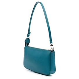 Louis Vuitton-Pochette Acessórios Epi Azul Louis Vuitton-Azul
