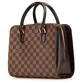 Louis Vuitton-Louis Vuitton Marrom Damier Ebene Triana-Marrom