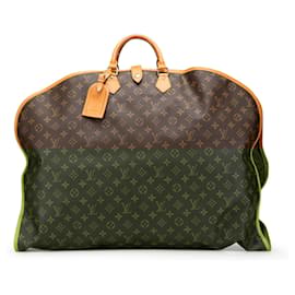 Louis Vuitton-Capa de Cabide Monograma Marrom Louis Vuitton-Marrom