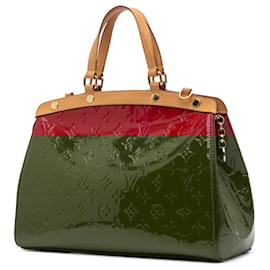 Louis Vuitton-Louis Vuitton Red Monogram Vernis Brea MM-Red