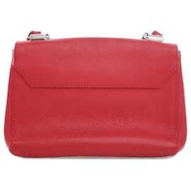 Louis Vuitton-Louis Vuitton Red Leather Lockme II BB-Red