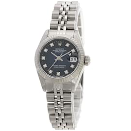 Rolex-Rolex 69174G Datejust Diamond Blue Gradient Watch-Other