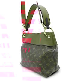 Louis Vuitton-Bolsa de Ombro Tuileries Besace Monogram Louis Vuitton-Vermelho