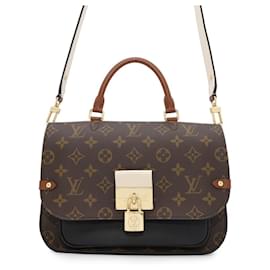 Louis Vuitton-Bolsa Louis Vuitton Monogram Vaugirard PM-Preto