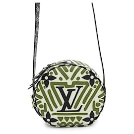 Louis Vuitton-Bolsa de Ombro Louis Vuitton Monogram Giant LV Crafty-Vermelho