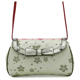 Louis Vuitton-Bolsa de Ombro em Satin Monogram Louis Vuitton-Rosa