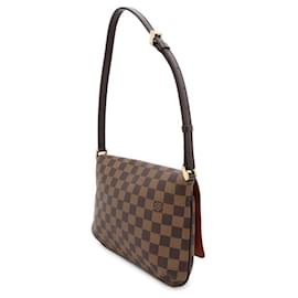 Louis Vuitton-Bolsa de Ombro Musette Tango Damier Ebene da Louis Vuitton-Laranja,Damier ebene