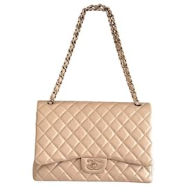Chanel-Handbags-Beige