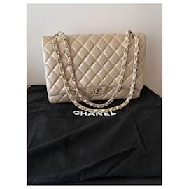 Chanel-Handbags-Beige