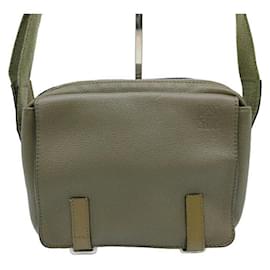 Loewe-Loewe Military Messenger Bag XS Khaki Green-Green