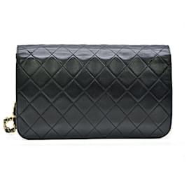 Chanel-Chanel Matelasse Chain Shoulder Bag Black-Black