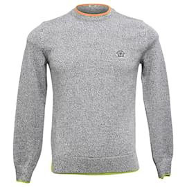 Kenzo- Kenzo Tiger Patch Sweater in Grey Wool-Grey